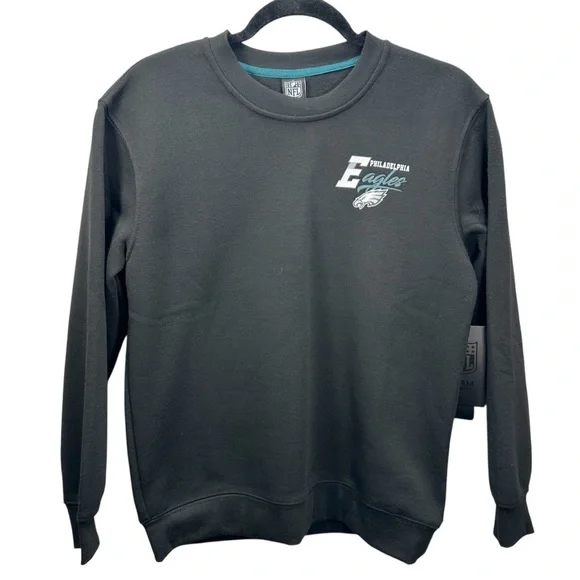 Philadelphia Eagles Crewneck Sweatshirt Youth 14-16 - Picture 2 of 11